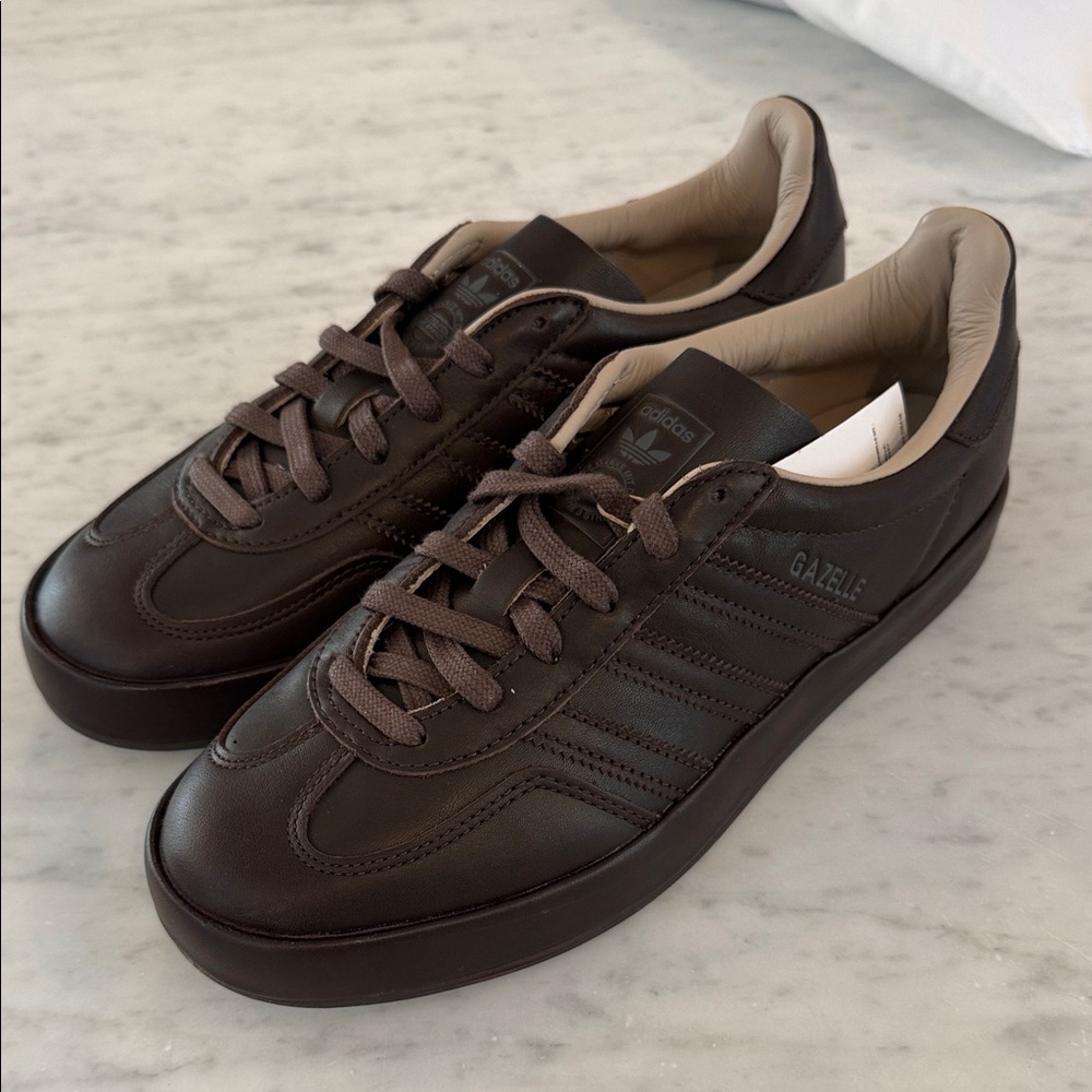 Adidas Gazelle Indoor Lux - Dark Brown Leather